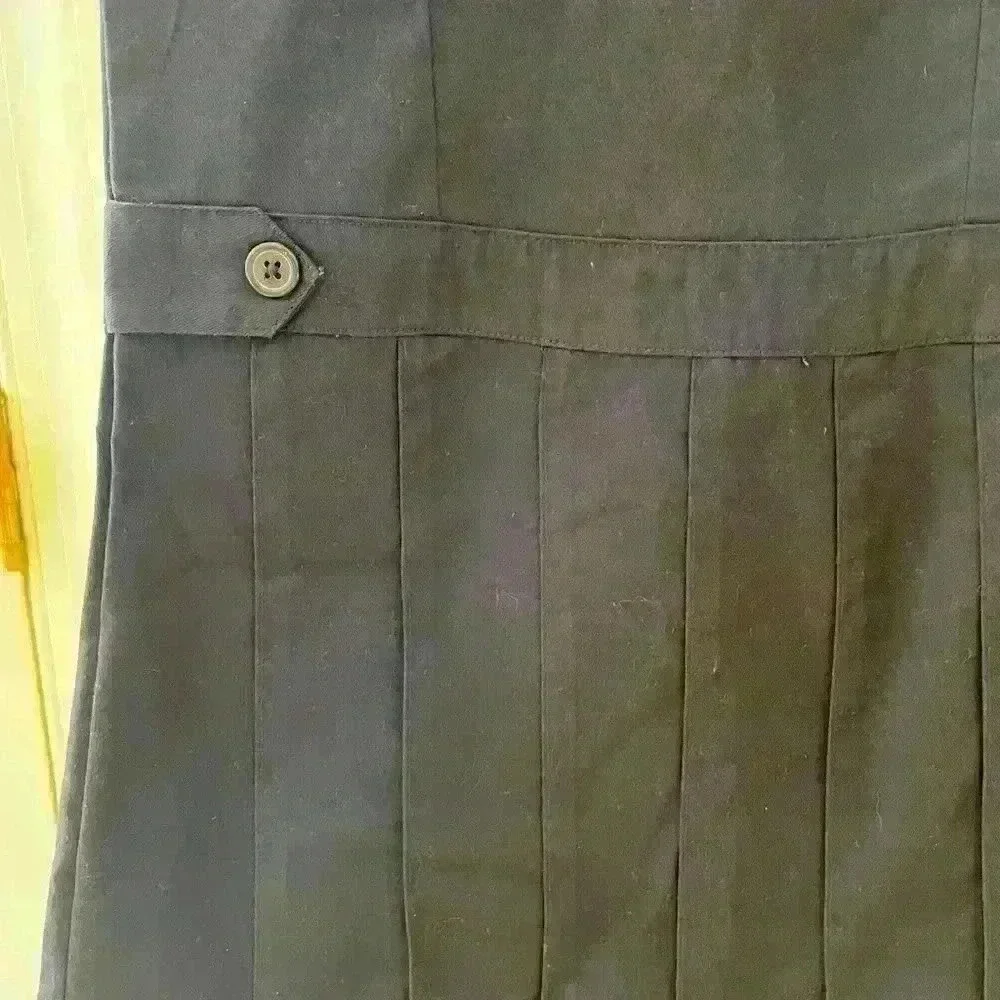 NWT Eddie Bauer School Pleated Jumper Dress, Size 10